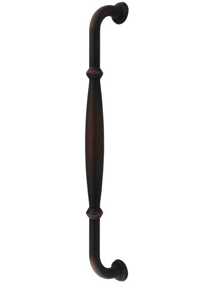 Tiffany Appliance Pull - 12 inch Center-to-Center in Brushed Oil Rubbed Bronze.
